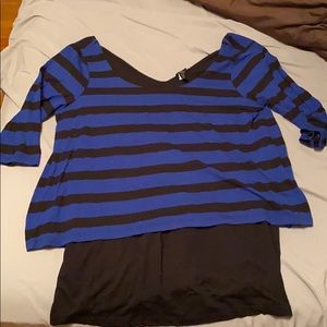 Blue Torrid Top